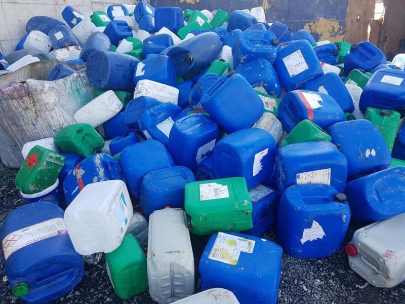 Lieljaudas 500–5000 kg/h plastmasas cieto atkritumu tīrītājs